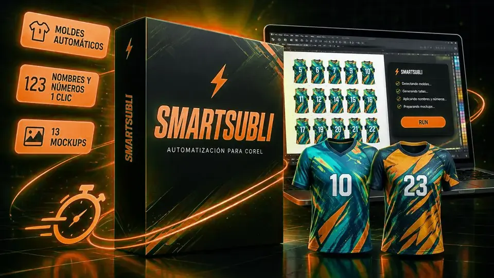 SmartSubli: automatización para CorelDRAW